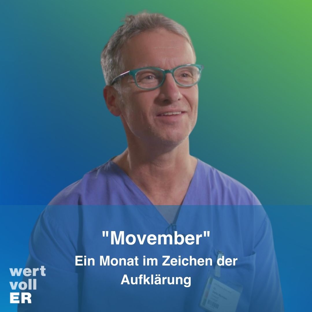 Was hat es mit dem "Movember" auf sich? - mit Dr. Stefan Machtens
