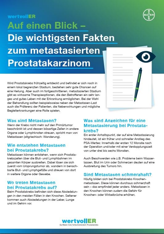 wertvollER: Factsheet Metastasen