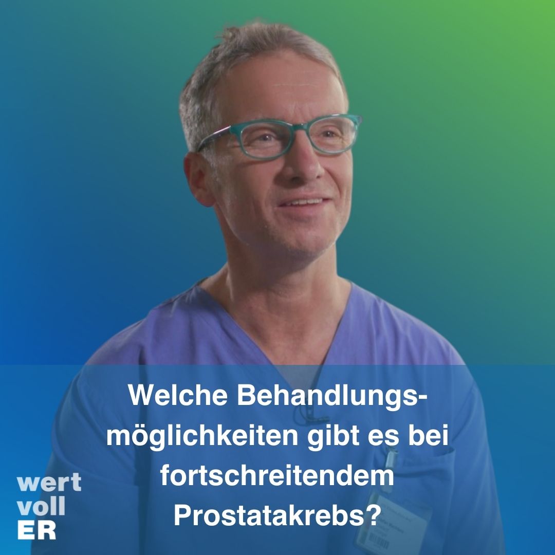 Therapieoptionen bei fortschreitendem Prostatakrebs - mit Dr. Stefan Machtens