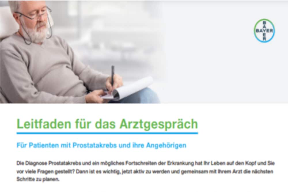 wertvollER Checkliste Arztgespräch Prostatakrebs