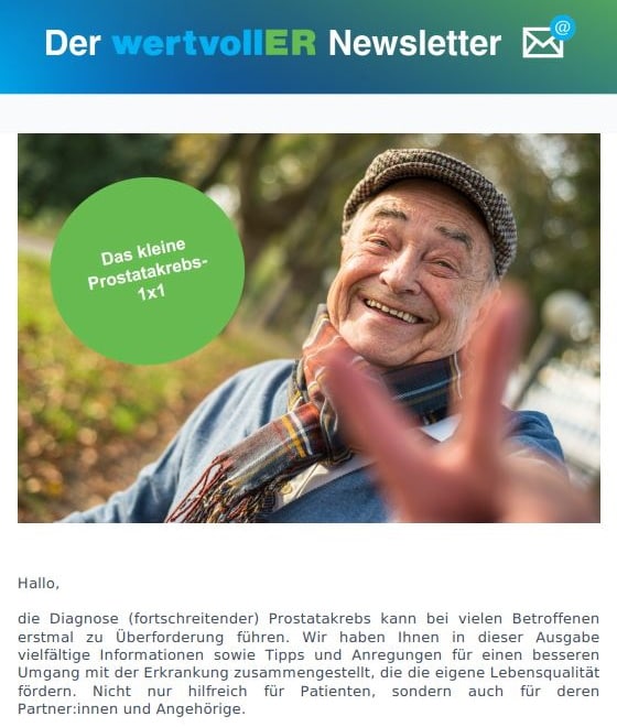 wertvollER Prostatakrebs Newsletter 02/2022
