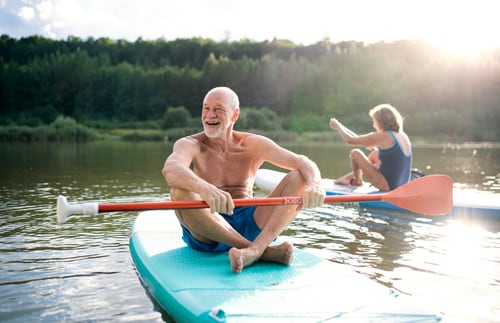 wertvollER: Mann mit Prostatakrebs grillt