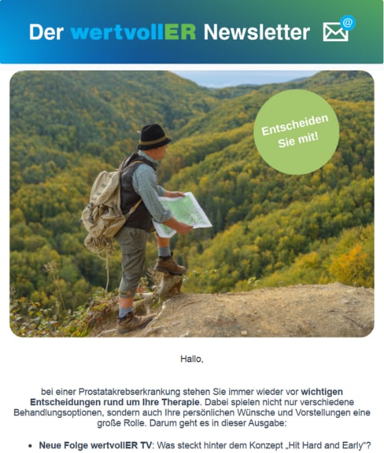 wertvollER Newsletter: Entscheiden Sie mit!