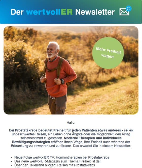 wertvollER Newsletter: Mehr Freiheit wagen!